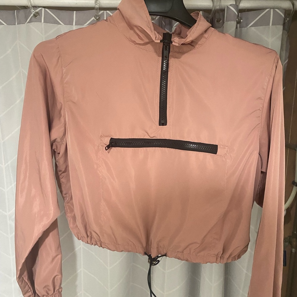 Love Tree Blush Windbreaker Jacket